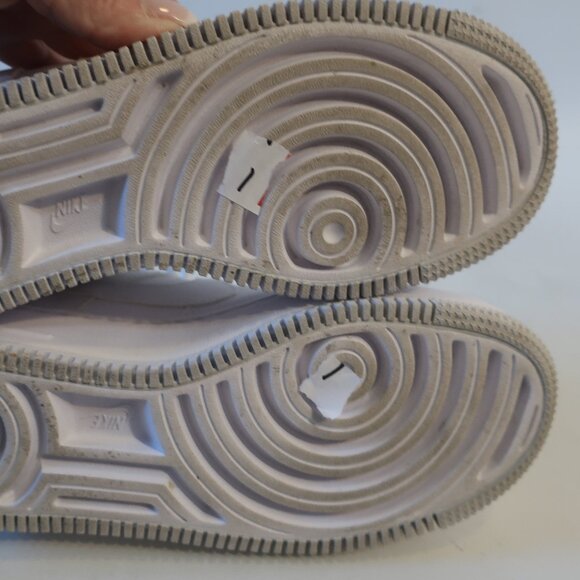 Womens Nike Air Force 1 C10919-100 White Sneaker 6.5 - Picture 9 of 11